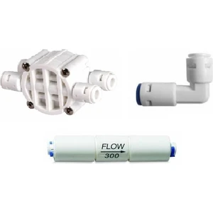 Su Arıtma Cihazı Yenileme Kiti Shut Off - Flow - Check Valf Quick