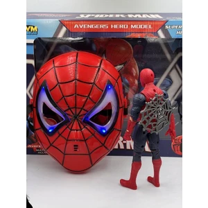 Red 3D Prestij Bvm Oyuncak Spiderman Figür ve Maske Oyun Seti FAB.7212