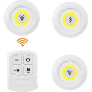 Hero LED 3 Lü Uzaktan Kumandalı LED Panel Beyaz Işık