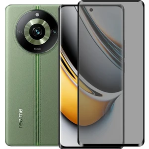 Realme 11 Pro Plus 5g 3D Privacy Gizlilik Filtreli Tam Kaplayan Tempered Cam - AL3125