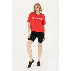 U.S. Polo Assn. Kadın Siyah Örme Şort 50270238-VR046