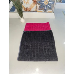 ( 2 Adet ) Zor Kir Temizlik Bezi Mikrofiber Telli Bez , Tırtıklı Halı Koltuk Duşakabin Yıkama Bezi