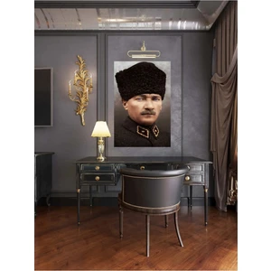 Canvasum Mustafa Kemal Atatürk Dekoratif Kanvas Tablo AR030418