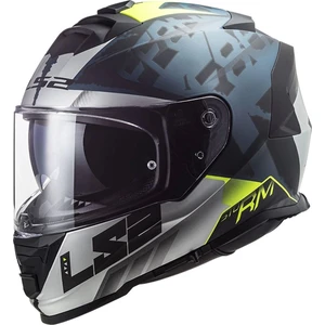Ls2 Stormm 2 Sprınter Mat Siyah-Gri-Cobalt Kask