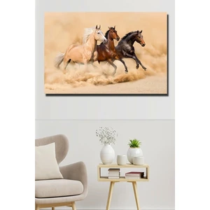 Canvasum Atların Muhtşem Uyumu Kanvas Tablo AR030356