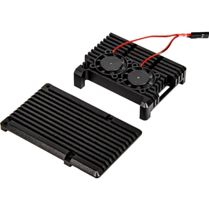 Raspberry Pi Çift Fanlı Metal Alüminyum Soğutucu