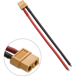12AWG 15 CM XT60 Dişi Lipo Pil Şarj Kablo