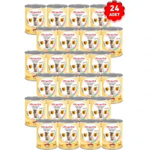 Premium Yüksek Proteinli Sığır Etli Konserve Yaş Köpek Maması 415GRX24 Adet