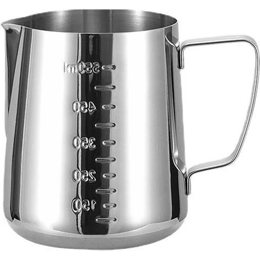 Weather Forecast 304 Çelik 600 ml Kahve Süt Köpürtme Potu Sütlük Pitcher