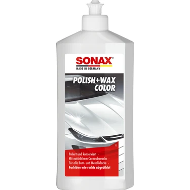 Sonax Renkli Nano Parlatıcı ve Koruyucu Cila Beyaz 250