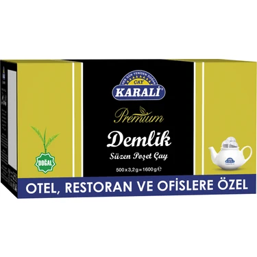 Karali Çay Premium Demlik Poşet Çay