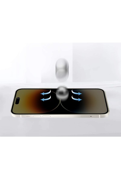 Arazon Samsung Galaxy S22 Uyumlu Hayalet Privacy Flexible Mat Nano Ekran Koruyucu