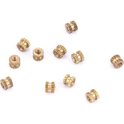 100 Adet Dişi Dişli Tırtıllı Somun Yuvarlak Çeşitler Kiti (M2X4 x 3.5) (Yurt Dışından) fırsatları