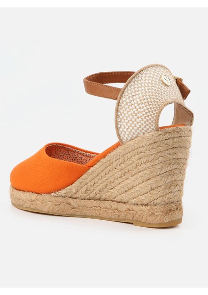 Kate Turuncu Kadın Dolgu Topuklu Espadril modelleri