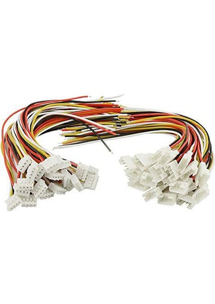 40 Adet (20 Çift) 2.0mm 4 Pın Dişi Erkek Bağlantı Fişi Jst Ph Için (Yurt Dışından)