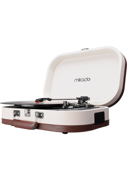 Nostalgia Mn-101 Pikap Fil Dişi Turntable+Rca+Bluetooth Destekli Müzik Kutusu -