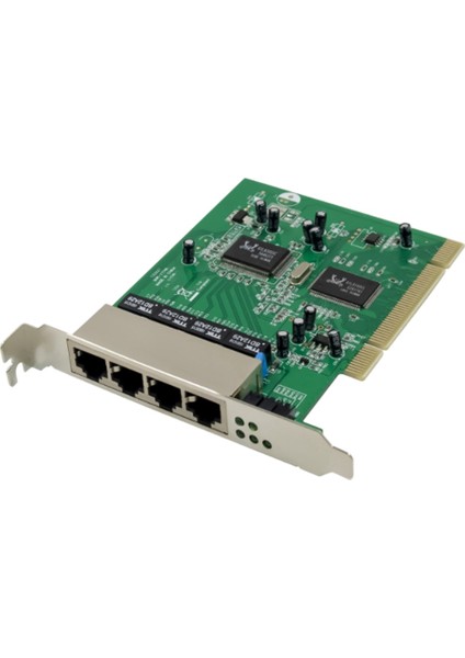 Hızlı Ethernet Anahtarı 100MBPS Anahtar Kartı Pcıe 4 Bağlantı Noktalı RJ45 Ağı (Yurt Dışından) fiyatları