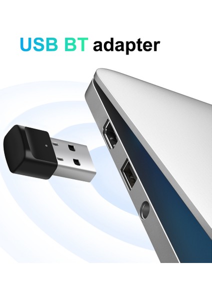 USB Bluetooth 5.0 Ses Alıcı Verici 3,5 mm Aux Jak Adaptörü (Yurt Dışından)