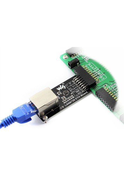 Waveshare LAN8720 Ethernet Modülü 3.3V Güç Kaynağı Alıcı-Vericisi(Phy) (Yurt Dışından)