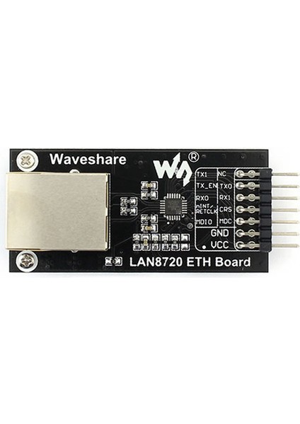 Waveshare LAN8720 Ethernet Modülü 3.3V Güç Kaynağı Alıcı-Vericisi(Phy) (Yurt Dışından)