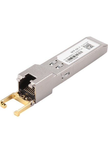 Sfp Modül Anahtarı 10/100/1000 Konnektör Sfp Bakır RJ45 Sfp Modülü (Yurt Dışından)