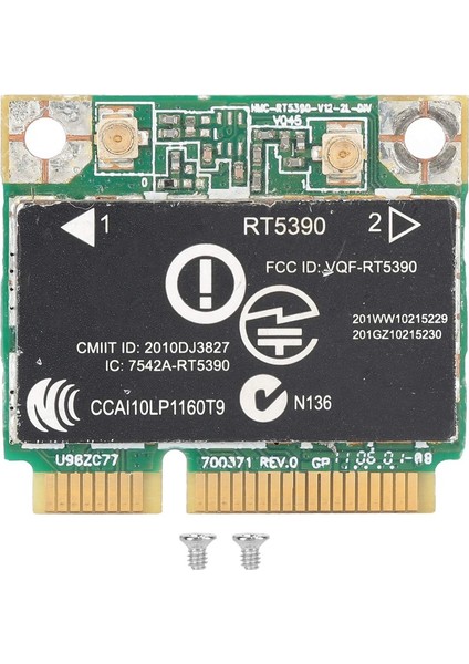 RT5390 Yarım Mini Pcı‑e Arayüzü 802.11B/G/N Kablosuz Ağ Kartı (Yurt Dışından)