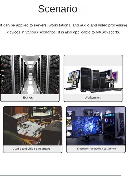 Pcıe4.0 - U.2 Gerçek Hız 7000MB Genişletme Kartı U2 Adaptör Kartı (Yurt Dışından) indirimleri
