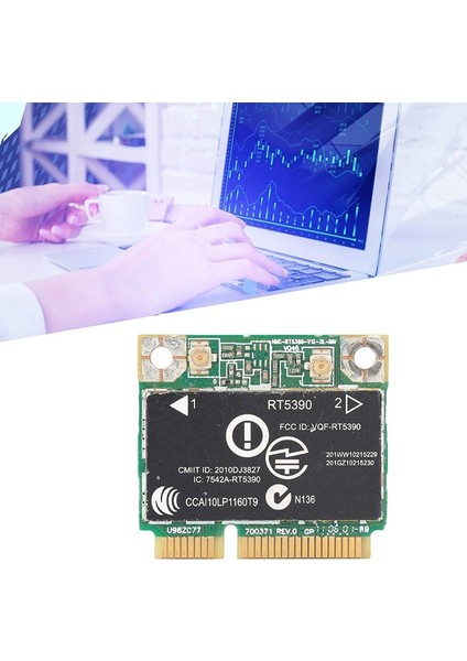 RT5390 Yarım Mini Pcı‑e Arayüzü 802.11B/G/N Kablosuz Ağ Kartı (Yurt Dışından) indirimleri