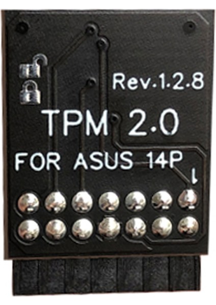 Asus 14PIN Lpc Için Tpm2.0 Şifreleme Lpc Tpm2.0 Güvenlik Modülü (Yurt Dışından)