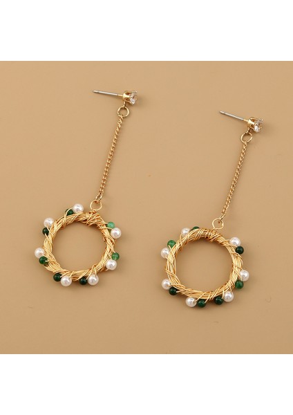 El Yapımı Inci Modaya Uygun Çiçek Küpe (Yurt Dışından) fiyatları