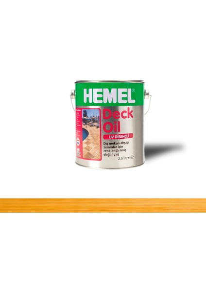 Deck Oil Light Oak / Deck Yağı / 2,5 Litre fiyatları