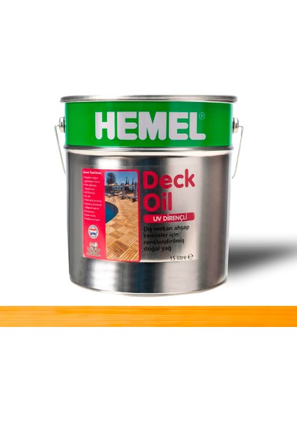 Deck Oil Light Oak / Deck Yağı / 2,5 Litre