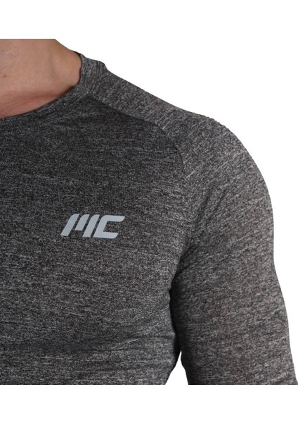 Pro Stretch Uzun Kollu T-Shirt Füme fırsatları