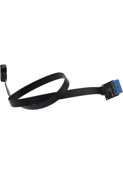 USB 3.1 Tip C Ön Panel Başlık Uzatma Kablosu 50 Cm, Gen 2 Kablo (Yurt Dışından)