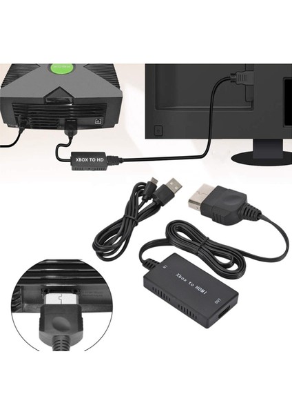Xbox Için Hd - HDMI Uyumlu Adaptör, Xbox Için, Destek 1080P/720P,B (Yurt Dışından) indirimleri