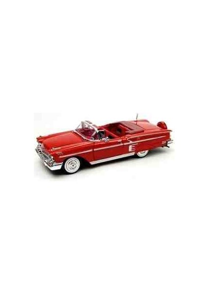 1/24 Ölçek Metal 1958 Chevrolet Impala Modeli modelleri