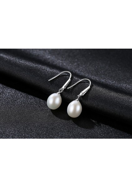 Gümüş Beyaz Inci Damla Küpe (Yurt Dışından) modelleri