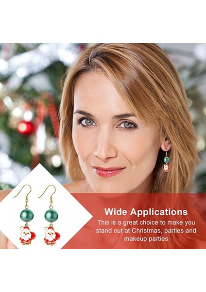 Noel I 1 Çift Kadınlar Noel Alaşım Takı Hediyeler Kültürler ve Kızlar Kırmızı Yeşil Küpe (Yurt Dışından) fiyatları