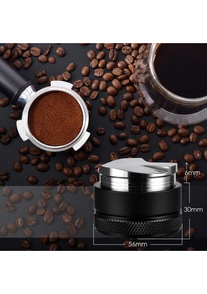 Espresso Dağıtım Aleti/seviyeleyici 3 Açılı Eğim Ayarlanabilir 58MM,F (Yurt Dışından) fırsatları