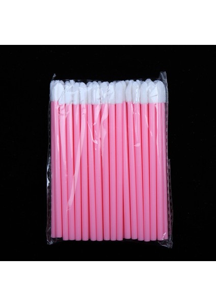 500 Pcs Tek Kullanımlık Dudak Fırçası Makyaj Fırçası Makyaj Güzellik Aracı Pembe (Yurt Dışından)