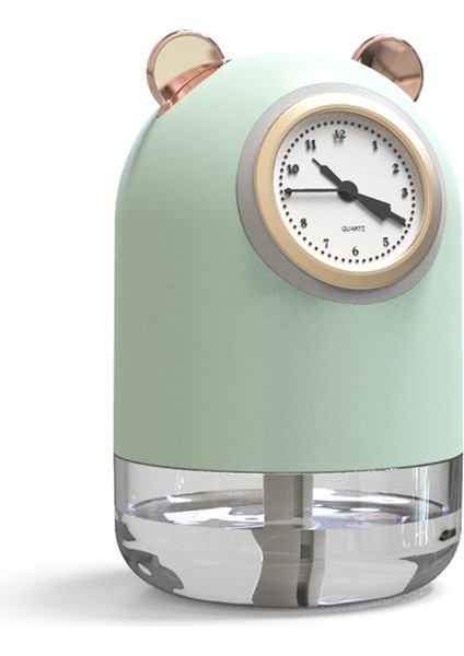 Yeni Çift Sprey Sevimli Hayvan USB Mini Saat Nemlendirici Yeşil (Yurt Dışından)