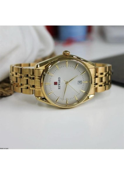 Gold Çelik Kordon Klasik Model Takvimli Sevgili Çift Kol Saatleri fiyatları