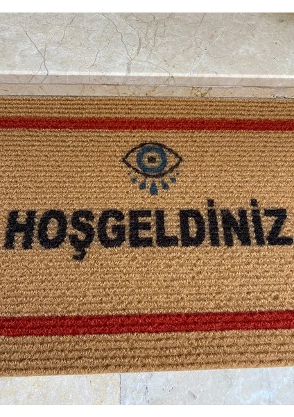 Balkon Paspası, Paspas, Kaydırmaz Taban, Orta Sertlikte Fırça Tüyler