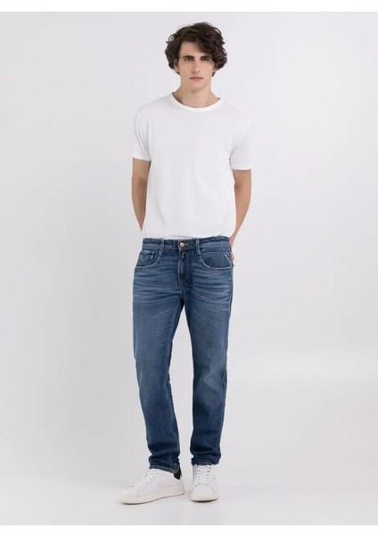 Erkek Mavi Jean Pantolon
