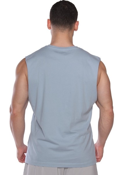 Training Club Drop Arm Kolsuz T-Shirt Açık Mavi