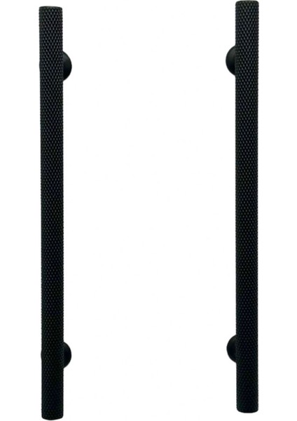 Mobilya Dolap Kulpu Mutfak Çekmece Kulpu Çizgili Dal Siyah 128 mm ( 12,8 cm ) 5 Adet