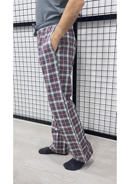 Cepli Erkek Pijama Altı Ekose Desen Dokuma Pamuklu Kumaş fiyatları