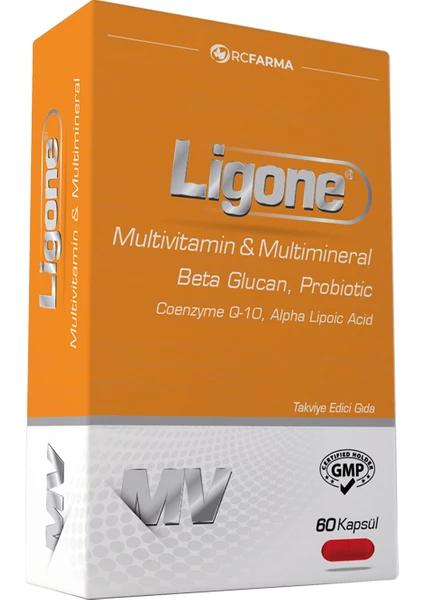 Ligone Beta Glucan 60 Kapsül - yeni ambalajında