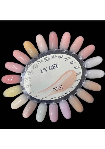 Runail -Uv Jel Protez Tırnak Jeli 15 gr Rose Petal 3448