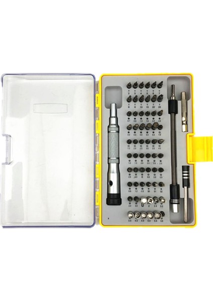 Hassas Tornavida Seti 64 In 1 Manyetik Sürücü Elektronik Onarım Aracı Kiti Tablet Cep Telefonu Için (Yurt Dışından)
